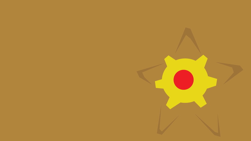 digital composite, representation, copy space, single object, computer icon, shape, sign, symbol, multi colored, yellow, creativity, Staryu (Pokemon), Minimalist