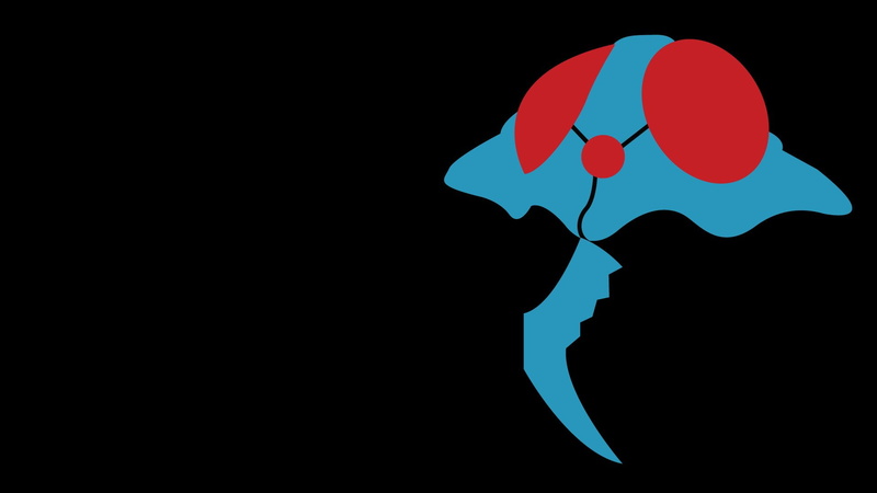 indoors, love, close-up, black background, Tentacruel (Pokémon), heart shape, communication, sign, cut out, black color, Minimalist, 1080P, creativity