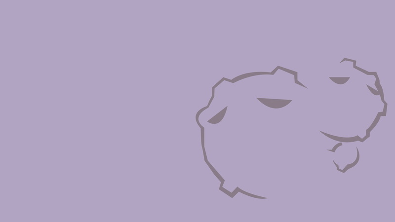 Weezing (Pokémon), 1080P, Minimalist, Pokémon