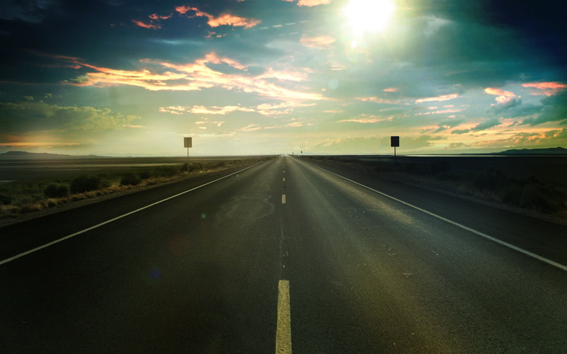 black, sunset, 1080P, sun, rural Scene, speed, street, dusk, highway, horizon Over Land, line, sunlight, environment, asphalt, road, driving, journey