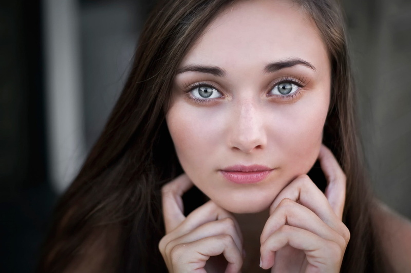 women, body part, young adult, brown hair, one person, hand, serious, contemplation, adolescence, uncertainty, teenager, portrait, beauty, close-up, hairstyle