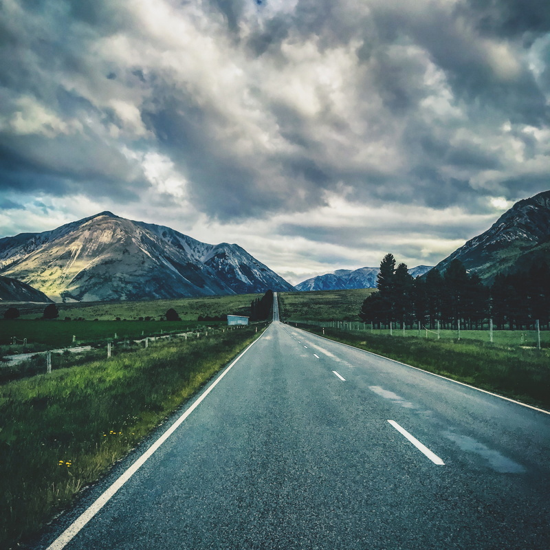 direction, road marking, mountains, nature, roadtrip, sign, landscape, the way forward, scenics - nature, 2K, mountain range, mountain, road, arthurs pass