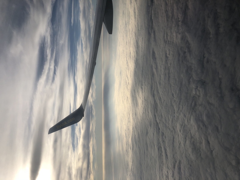 day, cloud - sky, aircraft, adventure, flying, air, travel, leisure activities, aircraft wing, bird, jet, vehicle, motion, mode of transportation, water