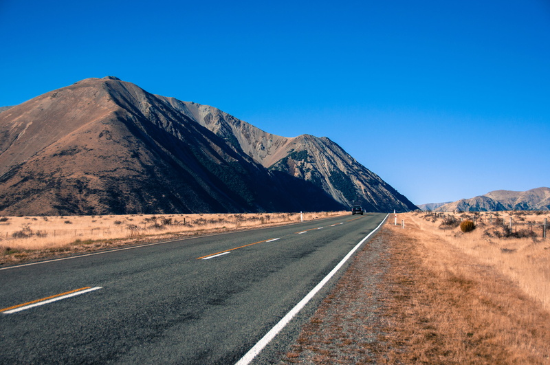 arthurs pass, arid climate, direction, tranquil scene, dividing line, sign, travel, transportation, nature, the way forward, no people, new zealand, symbol
