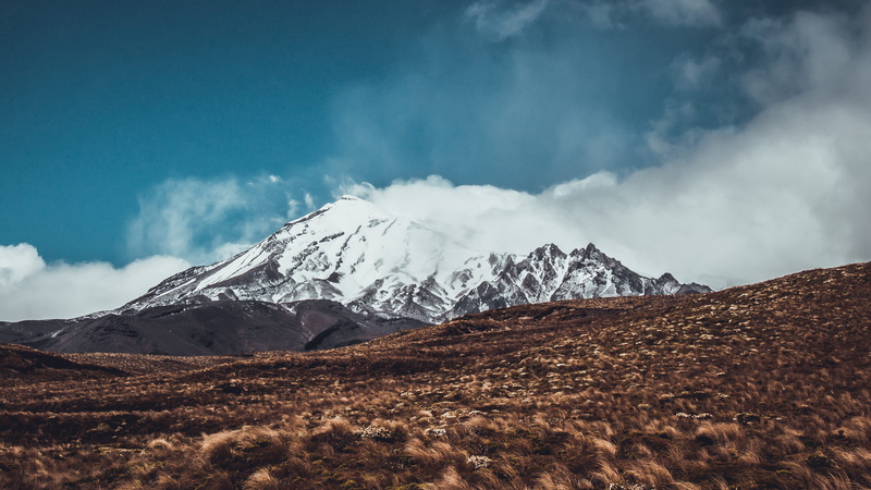 daytime, nature, cloud, winter, ice, travel destinations, outdoors, himalayas, mountain Range, mountain, non-urban scene, Tongariro, photo, cloudscape