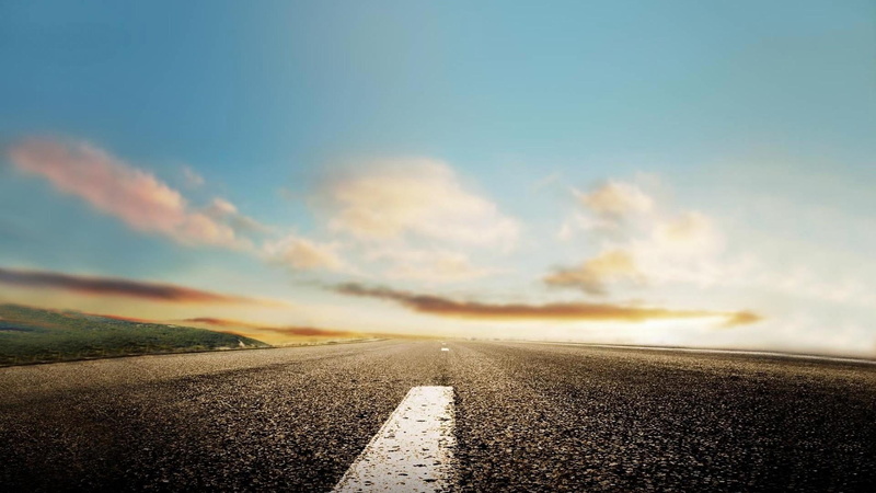 marking, tranquility, way, sky, road, non-urban scene, nature, outdoors, the way forward, asphalt, dividing line, no people, road marking, direction, diminishing perspective