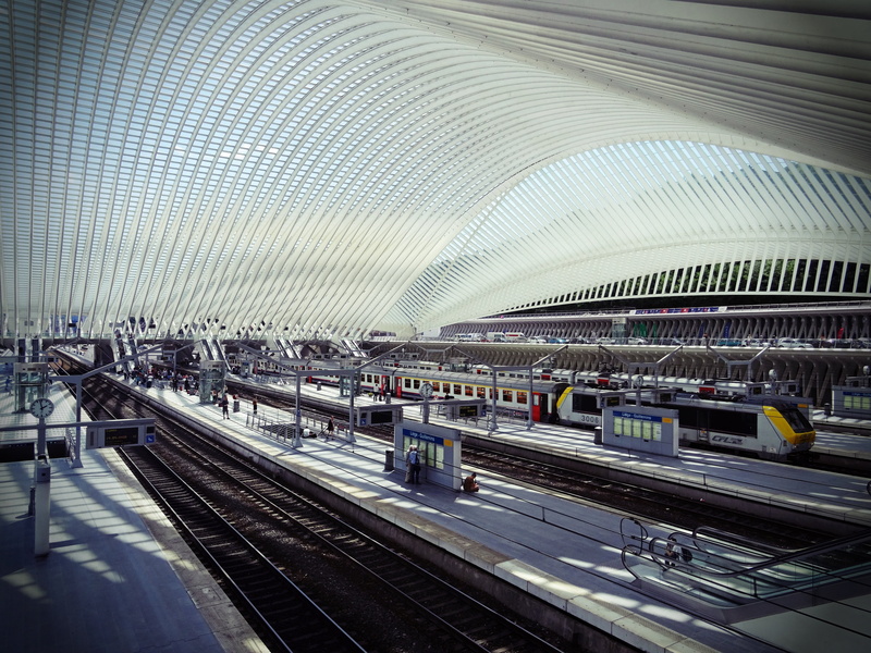 station, sncb, subway train, arch, transportation, railroad track, cork, architecture, modern, mode of transportation, train - vehicle, public transportation