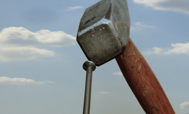 edit, head, day, equipment, focus on foreground, no people, technology, hammer, wood - material, build, steel, works, tool, nail, brown, gray, pole, sunlight