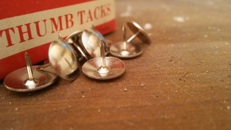 Thumb Tack, Close Up, 1080P, Photography