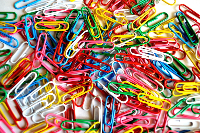 variation, blue, clip, indoors, white, large group of objects, full frame, no people, macro, multi colored, job, organizations, backgrounds, paper, heap