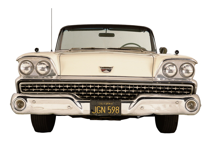1959, retro, skyliner, ford, retractable, 51a, hardtop, 1080P, galaxie