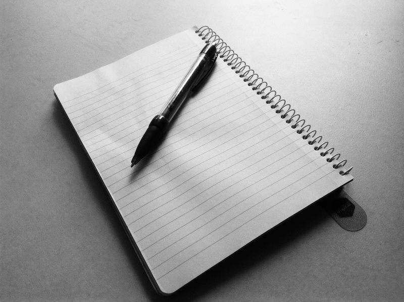 blank, 2K, and, two objects, writing instrument, writing, diary, spiral, black, indoors, page, education, notebook, note pad, notepad, close-up, write