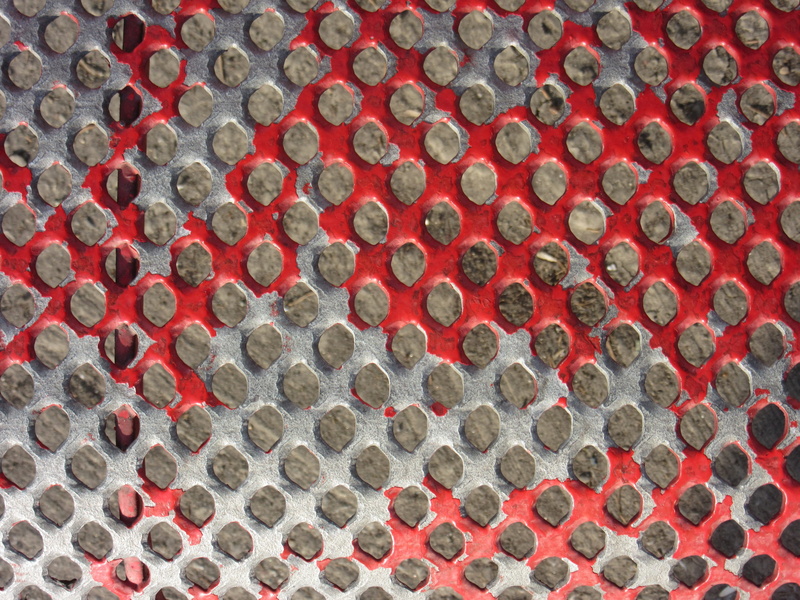Red, still life, pattern, Sheet, color, bare, worn, perforated sheet, abundance, full frame, in a row, background, Perforated, repetition, backgrounds