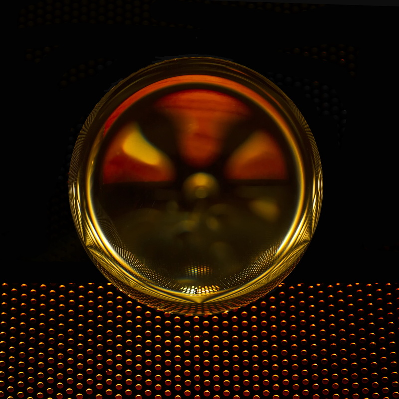pattern, about, indoors, gold colored, focus on foreground, still life, photo sphere, textured, glass - material, shiny, metal, shape, single object, ball
