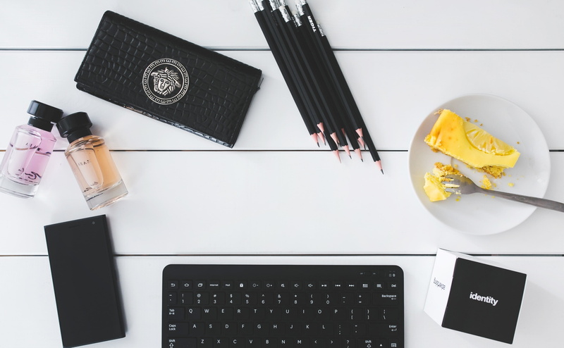 Lady, white color, officespace, study, Black, workplace, Female, Technology, high angle view, container, communication, still life, connection, publication