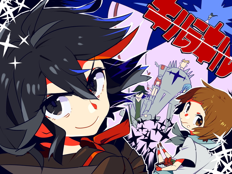 matoi, houka, satsuki, jakuzure, nonon, kiryuin, gamagouri, ryuuko, mako, uzu, kill, 720P, ira, sanageyama, miyukiyo, inumuta, mankanshoku