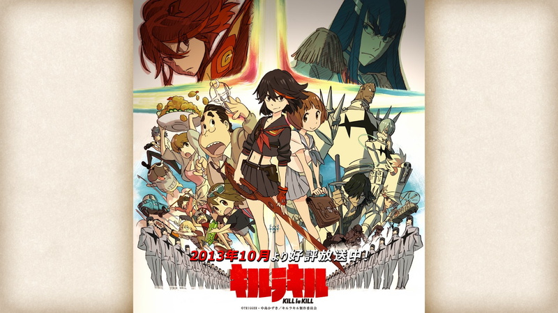 satsuki, ira, matoi, kiryuin, ryuuko, kill, jakuzure, nonon, gamagouri, 1080P