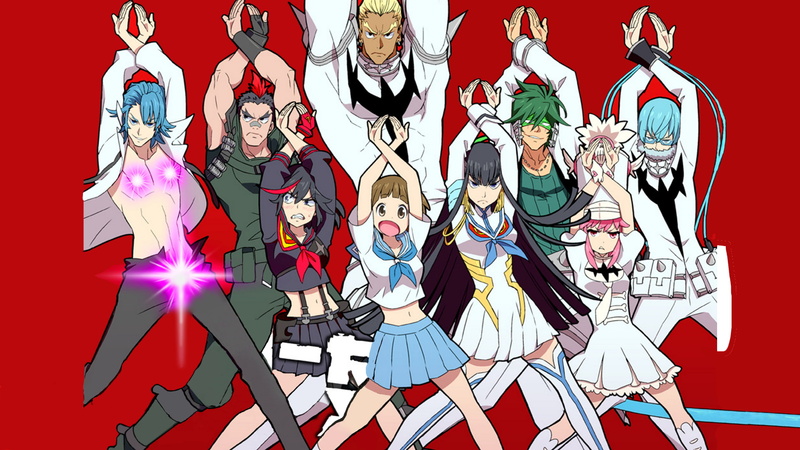 1080P, Kill La Kill, Gamagouri Ira, Nonon Jakuzure, Kiryuin Satsuki, Matoi Ryuuko, Jakuzure Nonon, Sanageyama Uzu, Inumuta Houka