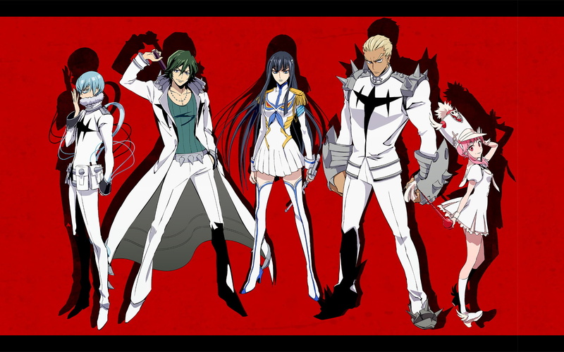 Ira Gamagoori, Satsuki Kiryūin, Nonon Jakuzure, Houka Inumuta, Kill La Kill, 1080P, Uzu Sanageyama, Anime