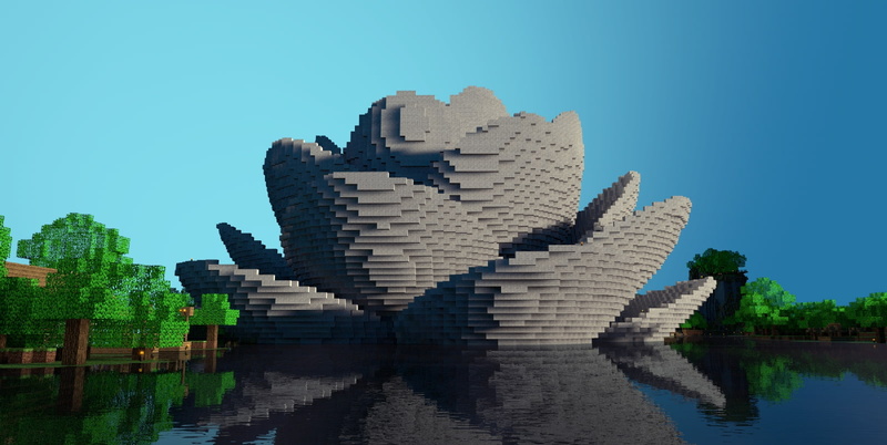 games, Minecraft, architecture, sydney, art, Video Games, opera, minefield, houses, 720P, house, video, x, hd