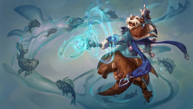 Otter-Water-Mage, art, Allods Online, the game, 1080P, magic, MAG, Skil, Ekaterina Shapovalova
