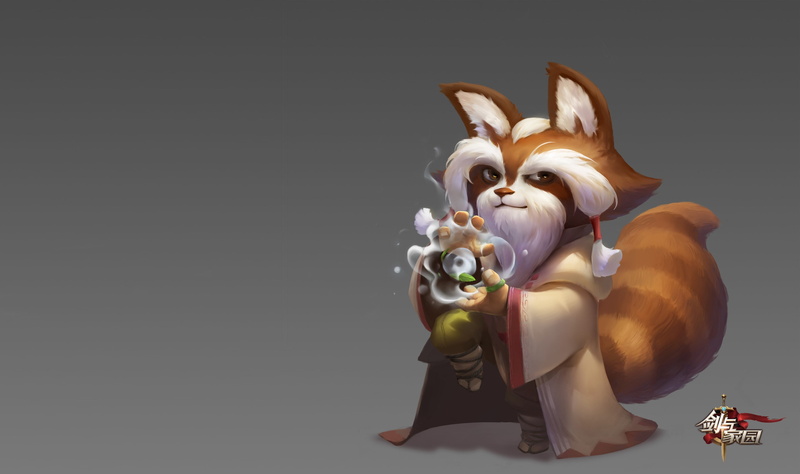 Skil, 2K, Yellow River, art, Master Yi, MAG, magic, the game, fantasy, Panda