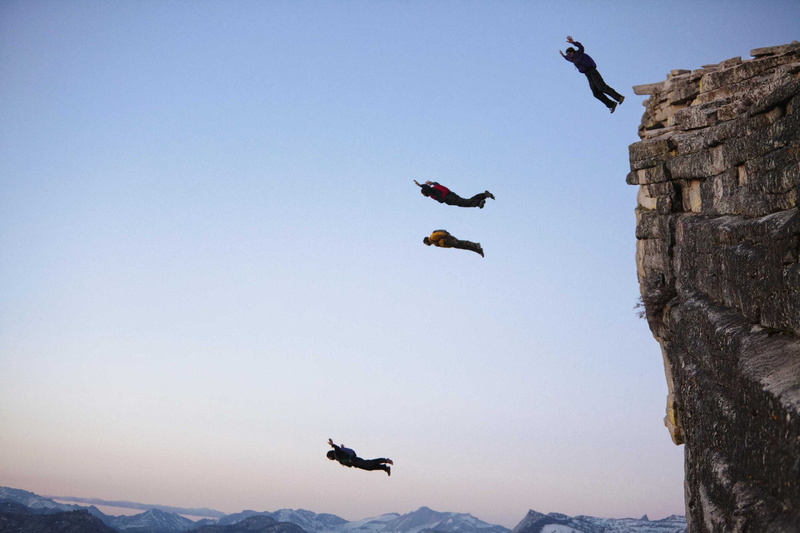 dive, extreme, flight, base, diving, 2K, sky, jumping, fly, jump