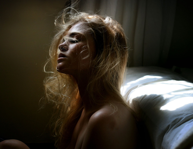 hair, headshot, indoors, real people, blonde, beautiful woman, one person, young women, blond hair, contemplation, closed eyes, young adult, women, model