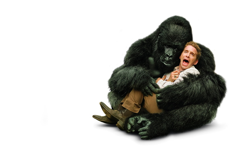 animals, people, 1080P, comedies, movies, funny, primates, males, humor, men, gorillas, seth green, old dogs, entertainment