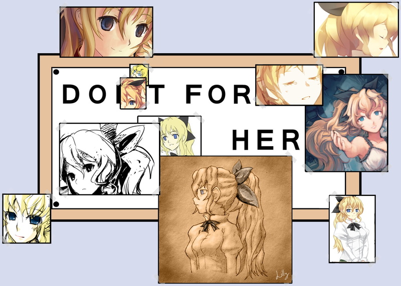 creativity, 720P, anime girls, choice, still life, drawing - art product, Lilly Satou, picture frame, male likeness, wall - building feature, representation