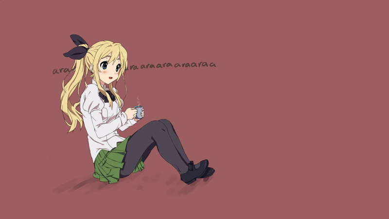 Katawa Shoujo, one person, colored background, studio shot, anime girls, portrait, Lilly Satou, communication, young adult, adult, hat, text, sitting, full length