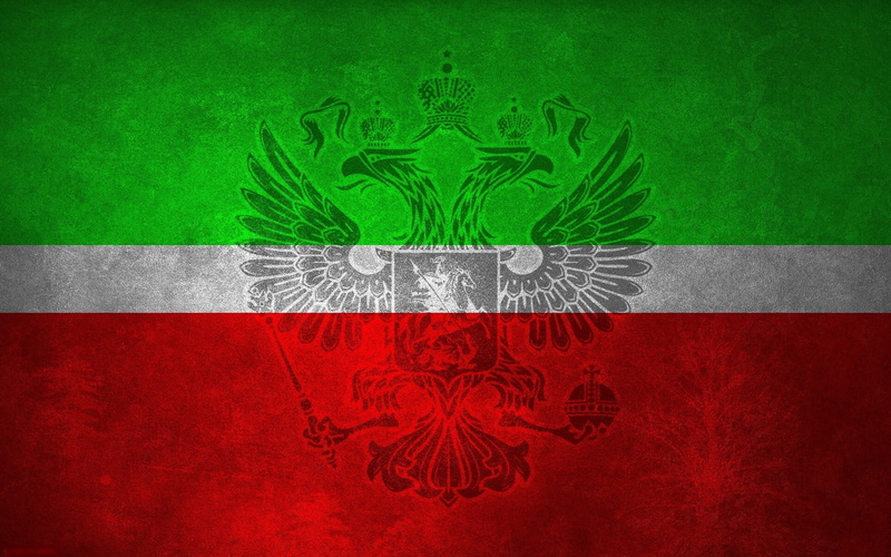 Volga Federal District, background, flag, republic, tatarstan, 1080P
