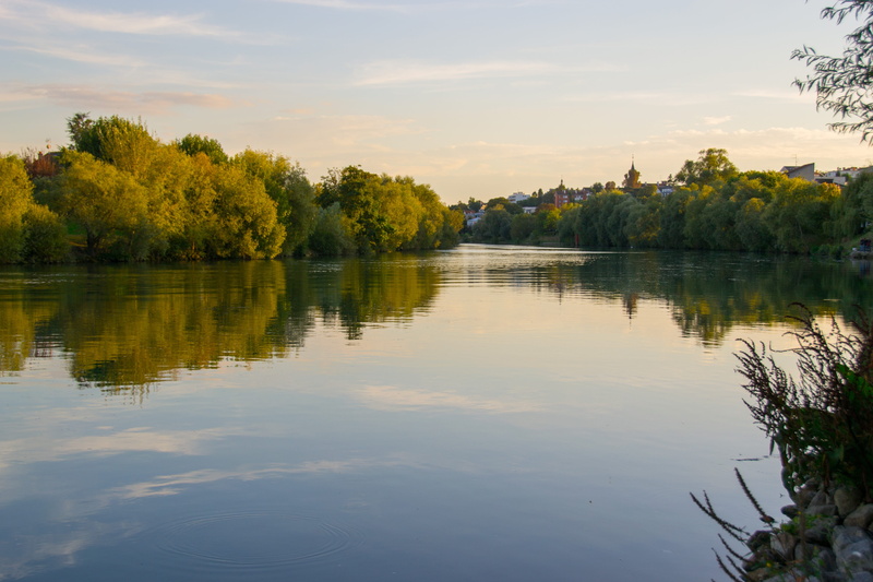 4K, sunset, reflection, plant, Twilight, lake, france, River, tranquil scene, Mood, tranquility, non-urban scene, idyllic, scenics - nature, sky, Water