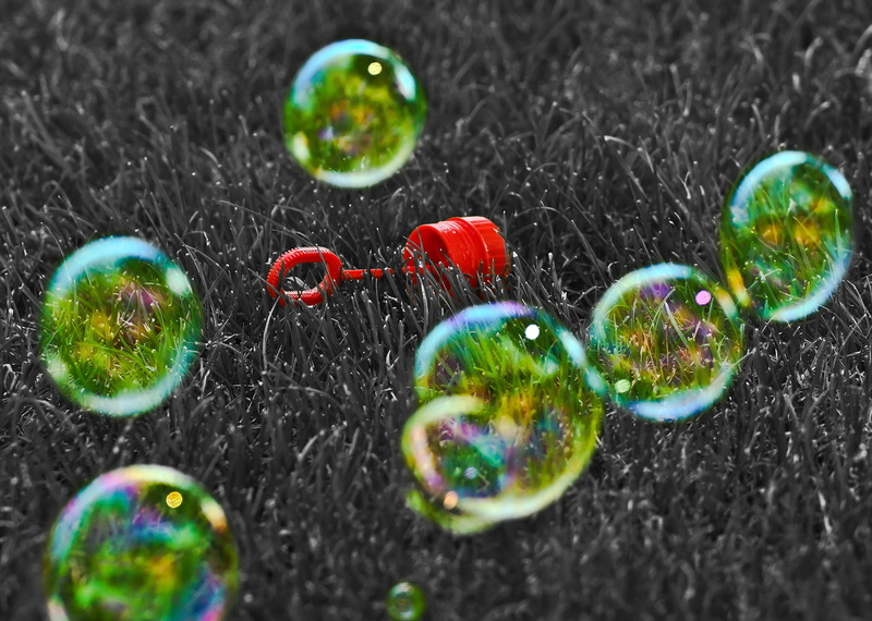 purity, motion, rainbow, no people, wet, spectrum, 1080P, water, mid-air, red, black background, blow, multi colored, bubble wand, soap, balls, rush, day