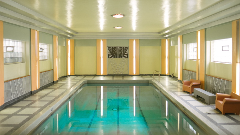 chicago, hot tub, luxury, empty, window, architecture, built structure, flooring, building, illuminated, modern, art deco, elegance, absence, 5K, no people