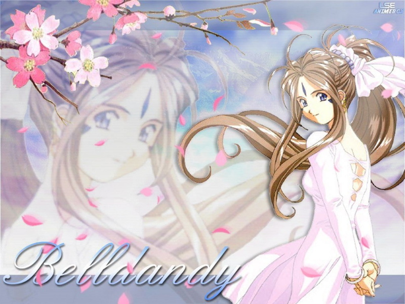 ah, Ah My Goddess, goddess, art, hd, beautiful, anime, 720P, belldandy, AMG