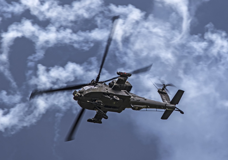 Military Helicopters, Attack Helicopter, Boeing AH-64 Apache, Helicopter, 1080P