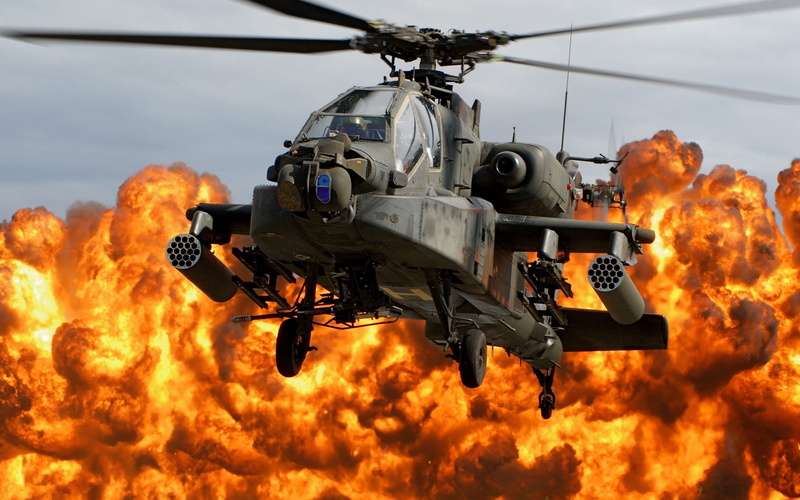 Artillery, 2K, Military Helicopters, Boeing AH-64 Apache