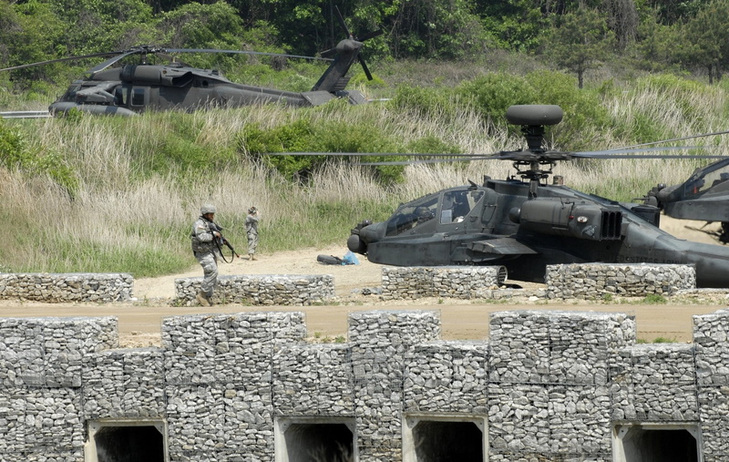 Military Helicopters, 1080P, Boeing Ah-64 Apache