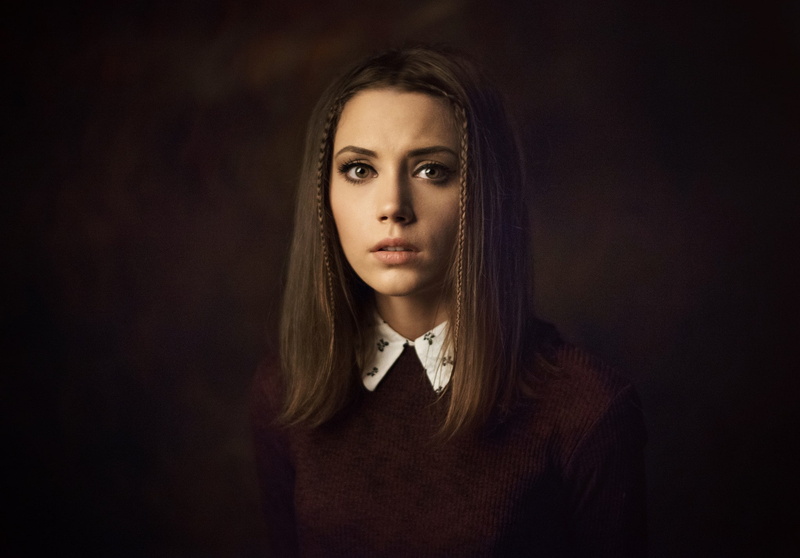 face, Ksenia Kokoreva, women, 1080P, portrait, Maxim Maksimov, sweater, brunette