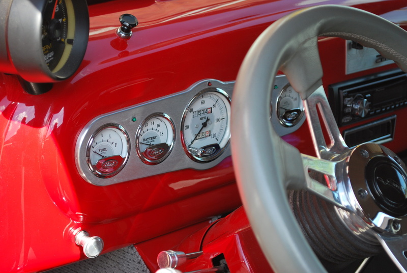 dashboard, speedometer, car, steering wheel, transportation, 4K, oldtimer, gauge, land vehicle, red, vintage car, motor vehicle, fuel gauge, luxury, no people