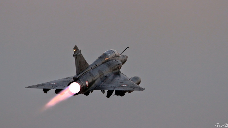 airplane, sky, aerospace industry, air force, flying, nature, transportation, side view, 1080P, day, above, air vehicle, dassault mirage 2000, aerobatics