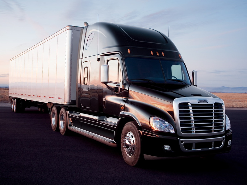 cascadia, freightliner, semi, 2007, roof, tractor, raised, 1080P