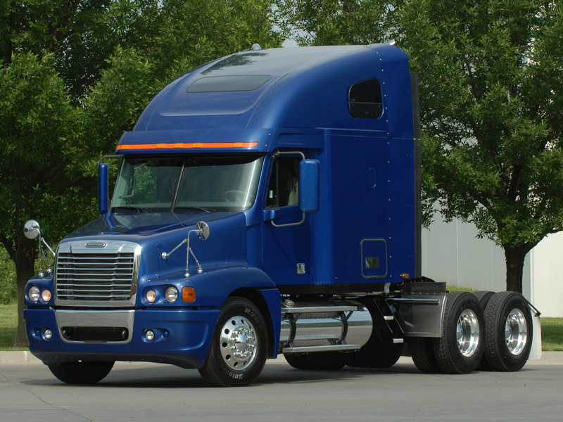 raised, 1995, semi, tractor, 1080P, century, freightliner, class, roof