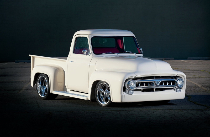 usa, stepside, 1080P, ford, 1953, rod, custom, pickup, hot, f-100