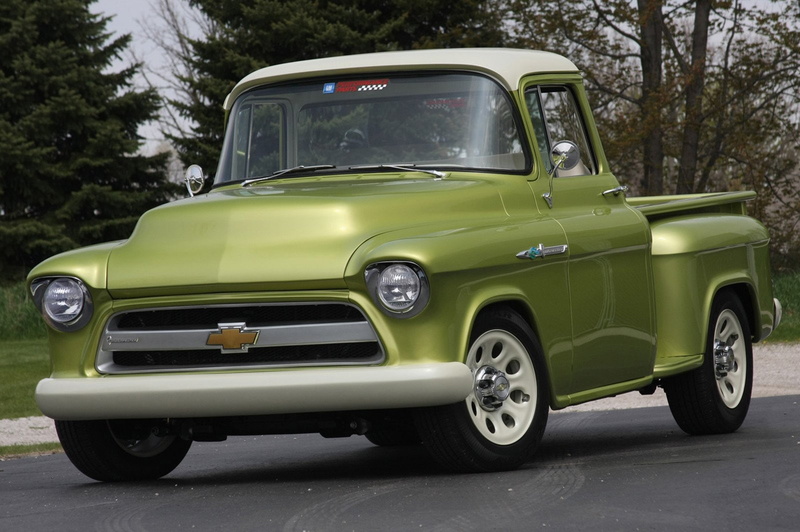 lingenfelter, pickup, stepside, 3100, street, usa, 720P, chevrolet, 1955, streetrod, rod, e-rod
