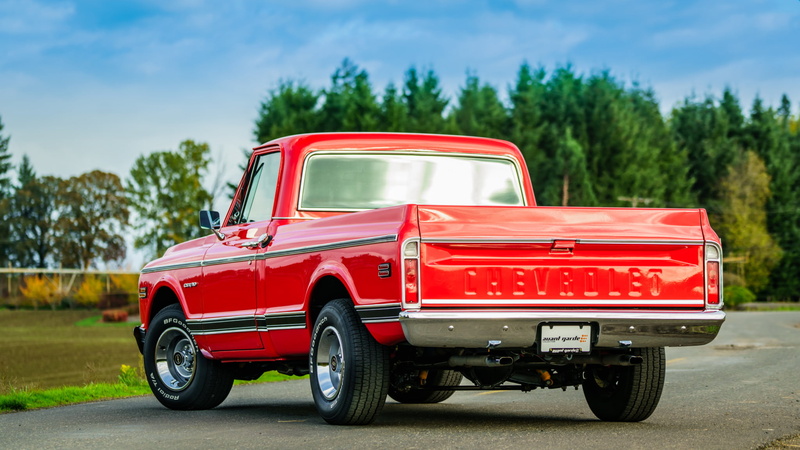 Red Car, Pickup, Old Car, Chevrolet, Car, 1080P, Chevrolet C10