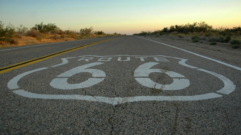 1080P, Road, Route 66, Man Made