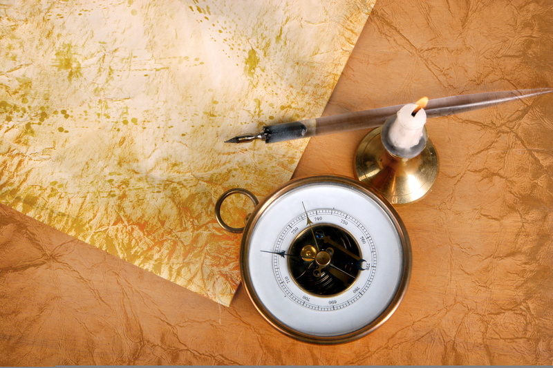 old, antique, 2K, gold, compass, high angle view, accuracy, white, navigational compass, candle, kitchen utensil, handle, indoors, colored, table, round