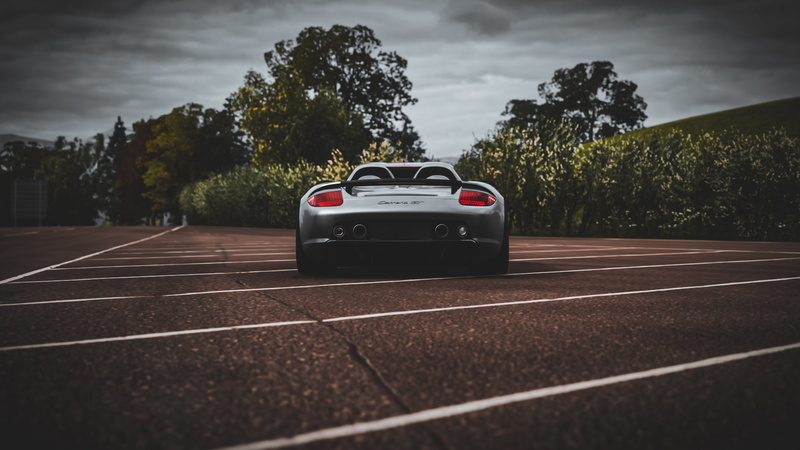 vehicle, 1080P, Forza Horizon 4, Forza, Porsche Carrera GT, Porsche, sports car, video games, car
